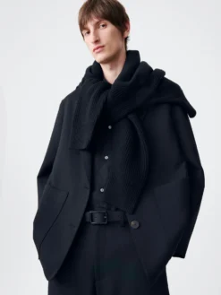 Studio Nicholson Conde Jacket In Darkest Navy 14 Studio Nicholson Conde Jacket In Darkest Navy -Studio Nicholson CONDESNM 619DARKESTNAVY5 scaled