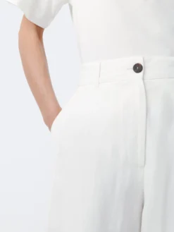 Studio Nicholson Chalco Pant In Parchment -Studio Nicholson ChalcoSNW 1173ViscosePantsParchment2 scaled