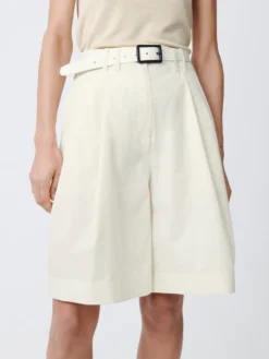 Studio Nicholson Cito Short In Parchment 15 Studio Nicholson Cito Short In Parchment -Studio Nicholson CitoSNW 846PowderCottonShortsParchment scaled