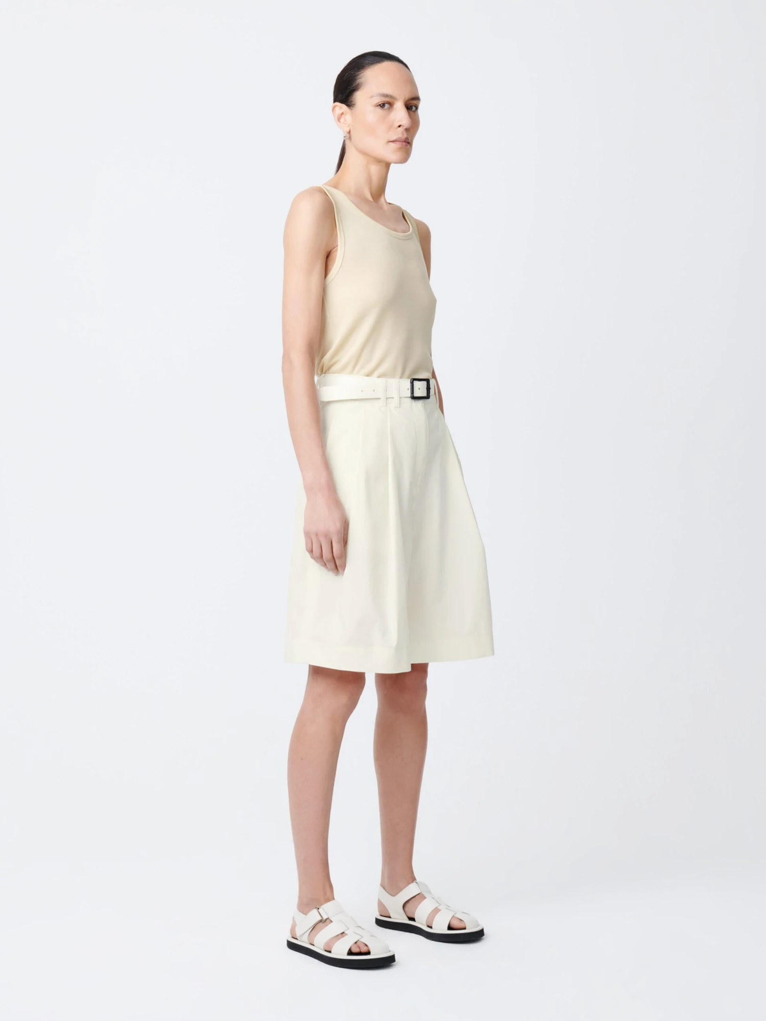 Studio Nicholson Torr Top In Bamboo 3 Studio Nicholson Torr Top In Bamboo - Image 3