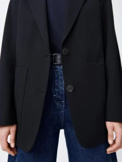 Studio Nicholson Conde Dry Cotton Jacket In Black 11 Studio Nicholson Conde Dry Cotton Jacket In Black -Studio Nicholson Condedryinblack scaled