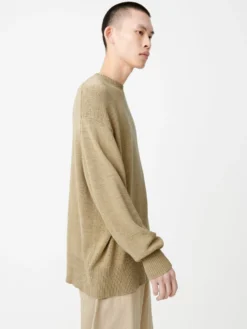 Studio Nicholson Corde Knit In Sand 13 Studio Nicholson Corde Knit In Sand -Studio Nicholson CordeSNM 1112RibbonKnitSand scaled