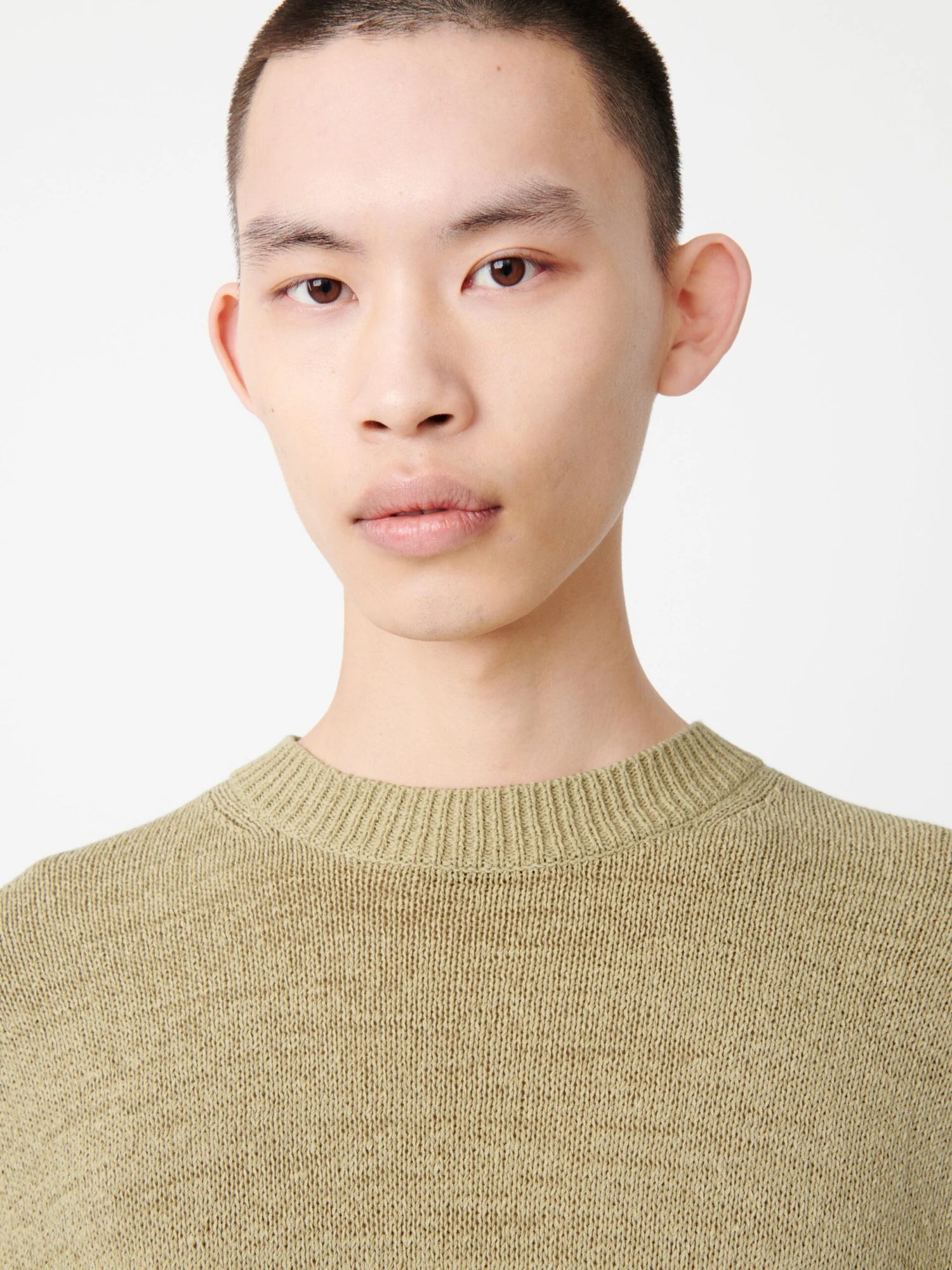 Studio Nicholson Corde Knit In Sand 6 Studio Nicholson Corde Knit In Sand - Image 6