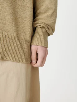 Studio Nicholson Corde Knit In Sand 15 Studio Nicholson Corde Knit In Sand -Studio Nicholson CordeSNM 1112RibbonKnitSand3 scaled