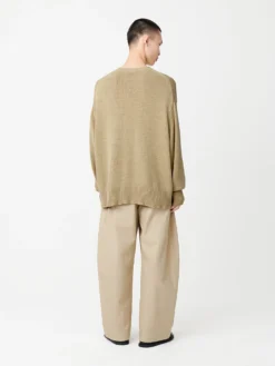 Studio Nicholson Corde Knit In Sand 11 Studio Nicholson Corde Knit In Sand -Studio Nicholson CordeSNM 1112RibbonKnitSand6 scaled