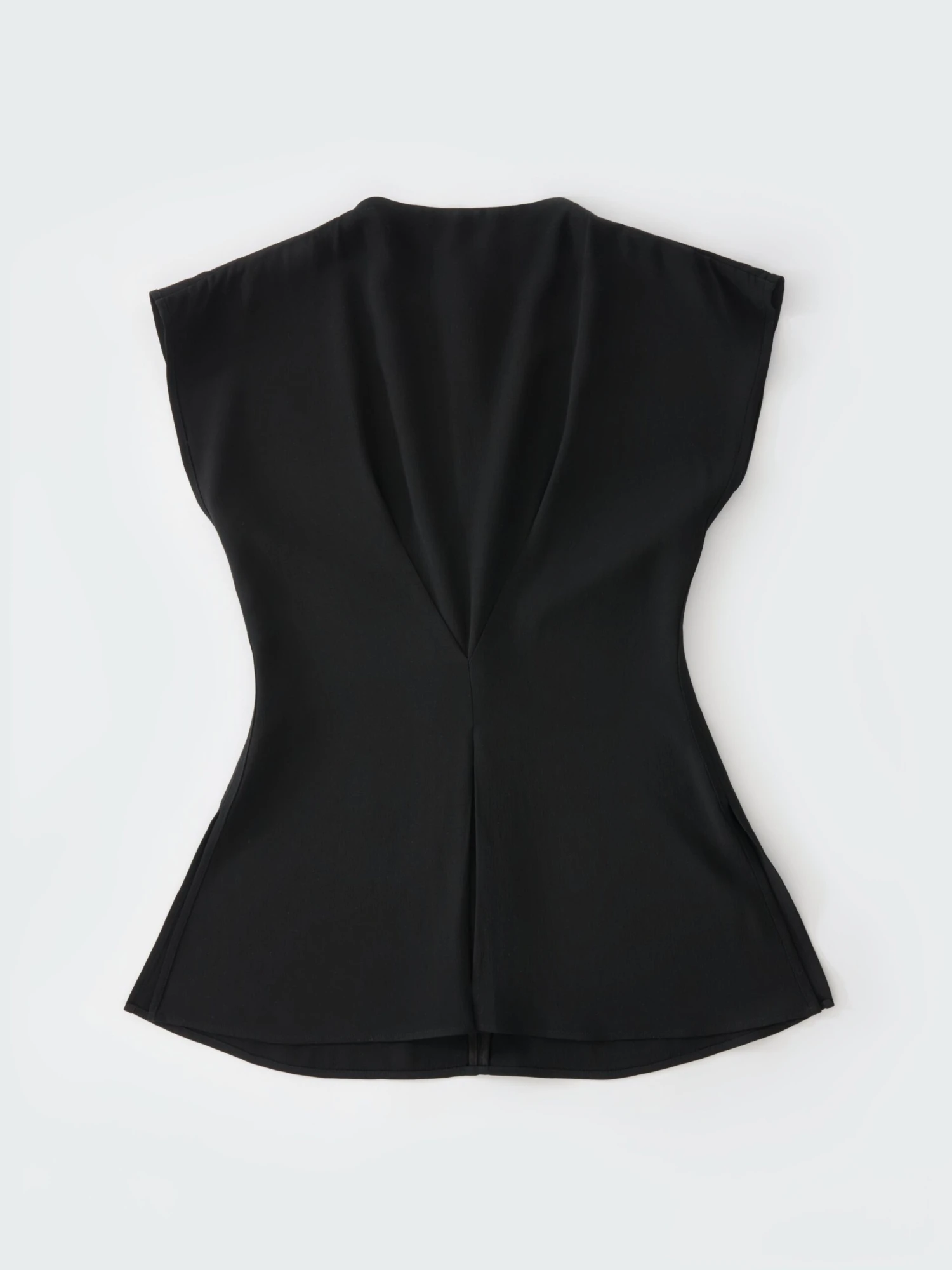 Studio Nicholson Damer Top In Black 7 Studio Nicholson Damer Top In Black - Image 7