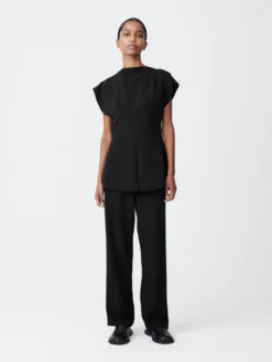 Studio Nicholson Damer Top In Black 10 Studio Nicholson Damer Top In Black -Studio Nicholson DAMERTOPBLACK2 scaled