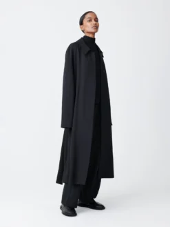 Studio Nicholson Denali Coat In Darkest Navy -Studio Nicholson DENALICOATDARKESTNAVY2 scaled