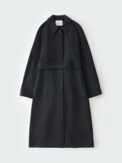 Studio Nicholson Denali Coat In Darkest Navy -Studio Nicholson DENALISNW 1319FLUIDVISCOSEWOOLDARKESTNAVY 542 FS scaled