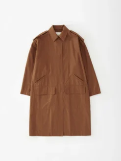 Studio Nicholson Diphu Coat In Madras -Studio Nicholson DIPHUSNW 1130 54201 FS scaled