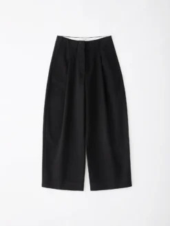 Studio Nicholson Dordoni Volume Pant In Black -Studio Nicholson DORDONIBLACK FS scaled