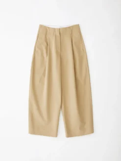 Studio Nicholson Dordoni Volume Pant In Tan -Studio Nicholson DORDONITAN FS scaled