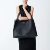 Studio Nicholson Doublet Leather Bag In Black