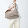 Studio Nicholson Doublet Suede Bag In Clay