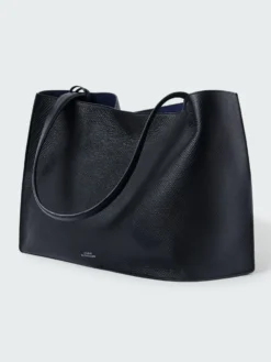 Studio Nicholson Doublet Leather Bag In Black -Studio Nicholson DOUBLETSN741 PALMELLATOLEATHERBLACK 008 b203182b 74d9 4804 b910 8c819e6eb232 scaled