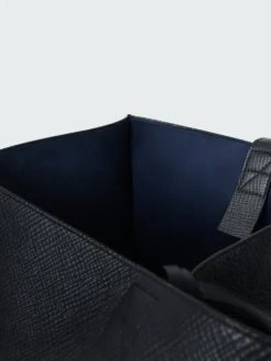 Studio Nicholson Doublet Leather Bag In Black -Studio Nicholson DOUBLETSN741 PALMELLATOLEATHERBLACK 041 7e981885 16be 4cca 86d4 d0cdd50cade2 scaled