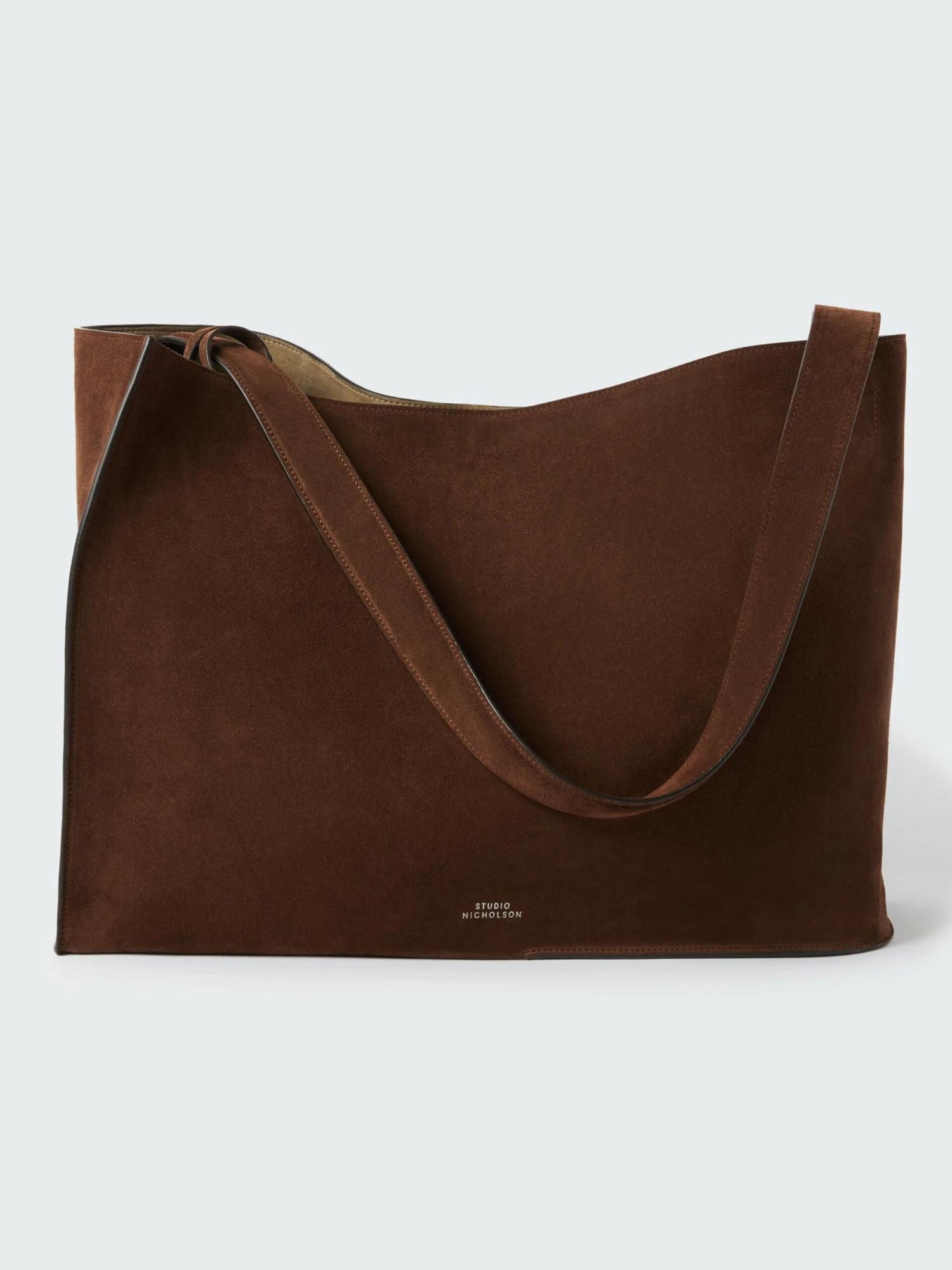 Studio Nicholson Doublet Suede Bag In Cocoa 2 Studio Nicholson Doublet Suede Bag In Cocoa - Image 2