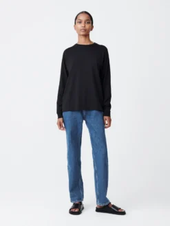 Studio Nicholson Dune Denim Pant In Beach Fade