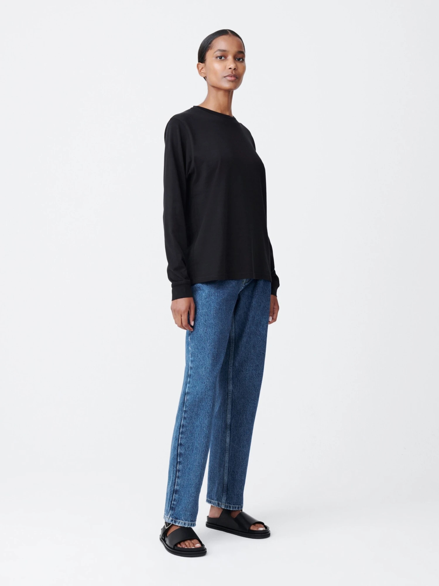 Studio Nicholson Dune Denim Pant In Beach Fade 2 Studio Nicholson Dune Denim Pant In Beach Fade - Image 2