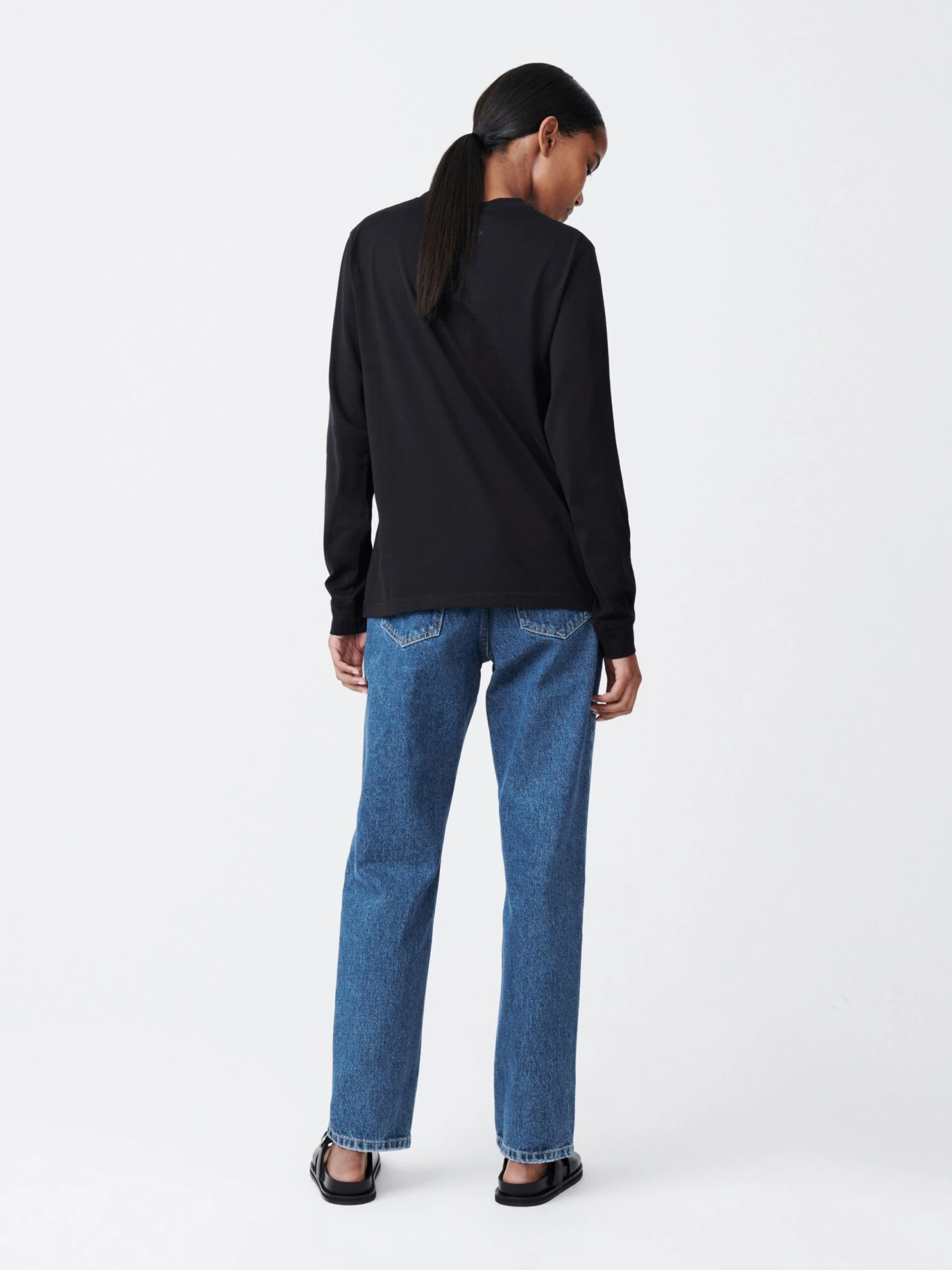 Studio Nicholson Dune Denim Pant In Beach Fade 3 Studio Nicholson Dune Denim Pant In Beach Fade - Image 3