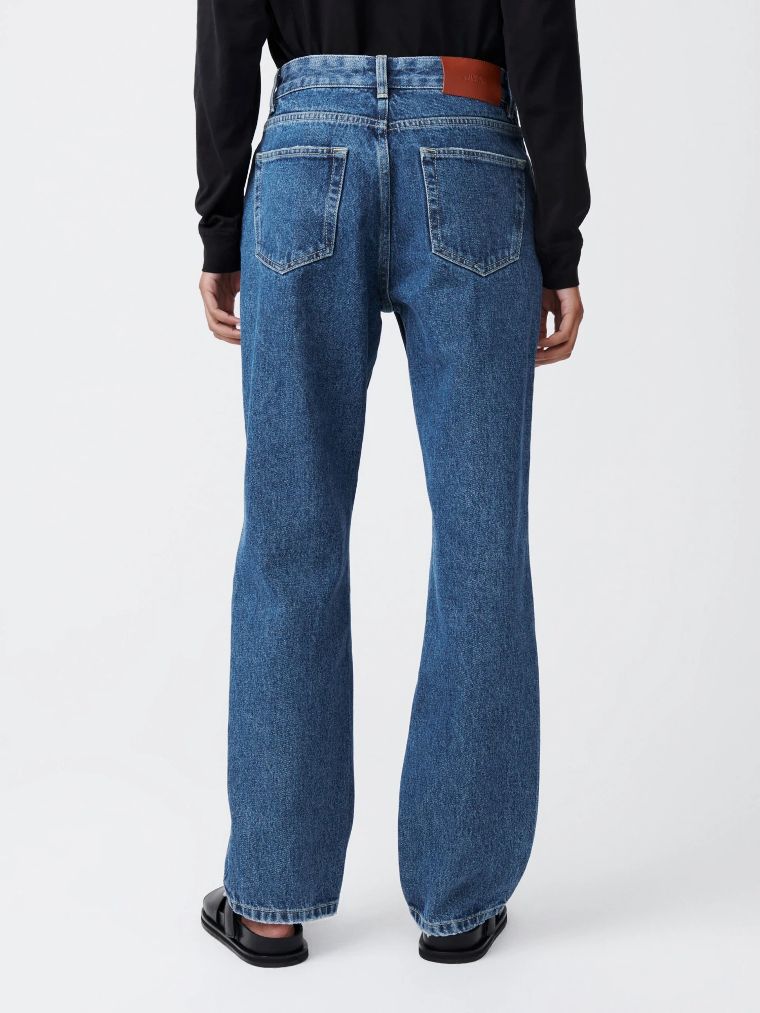 Studio Nicholson Dune Denim Pant In Beach Fade 5 Studio Nicholson Dune Denim Pant In Beach Fade - Image 5