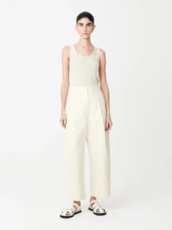 Studio Nicholson Dordoni Volume Pant In Cream 10 Studio Nicholson Dordoni Volume Pant In Cream -Studio Nicholson DordoniVolumePantInCream scaled