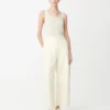 Studio Nicholson Dordoni Volume Pant In Cream