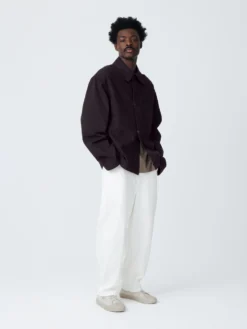 Studio Nicholson Ease Denim Jacket In Black Grape 11 Studio Nicholson Ease Denim Jacket In Black Grape -Studio Nicholson EASEJACKETBLACKGRAPE3