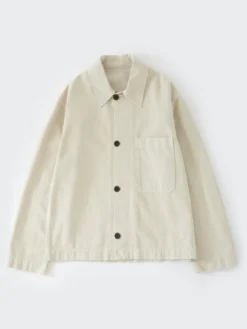 Studio Nicholson Ease Denim Jacket In Dove -Studio Nicholson EASESNM 1138DOVE 127 FS scaled