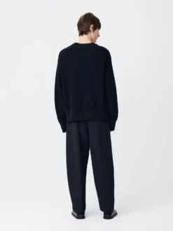 Studio Nicholson Ellis Pant In Darkest Navy 11 Studio Nicholson Ellis Pant In Darkest Navy -Studio Nicholson ELLISSNM 1074COMPACTDARKESTNAVY5 scaled
