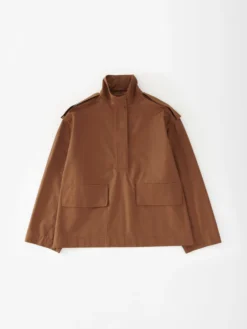 Studio Nicholson Enzo Coat In Madras -Studio Nicholson ENZOSNW 1135 54226 FS scaled