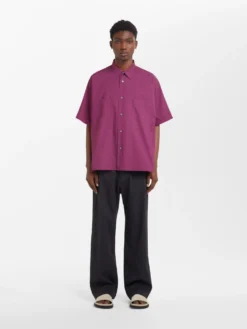 Studio Nicholson Eurus Shirt In Poison