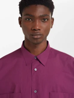 Studio Nicholson Eurus Shirt In Poison -Studio Nicholson EURUSSHIRTINPOISON4 scaled