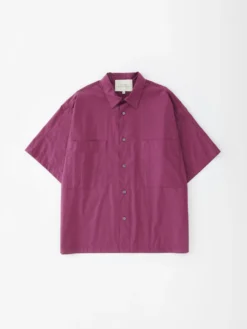 Studio Nicholson Eurus Shirt In Poison -Studio Nicholson EURUSSNM 984SHIRTPOISON FS scaled