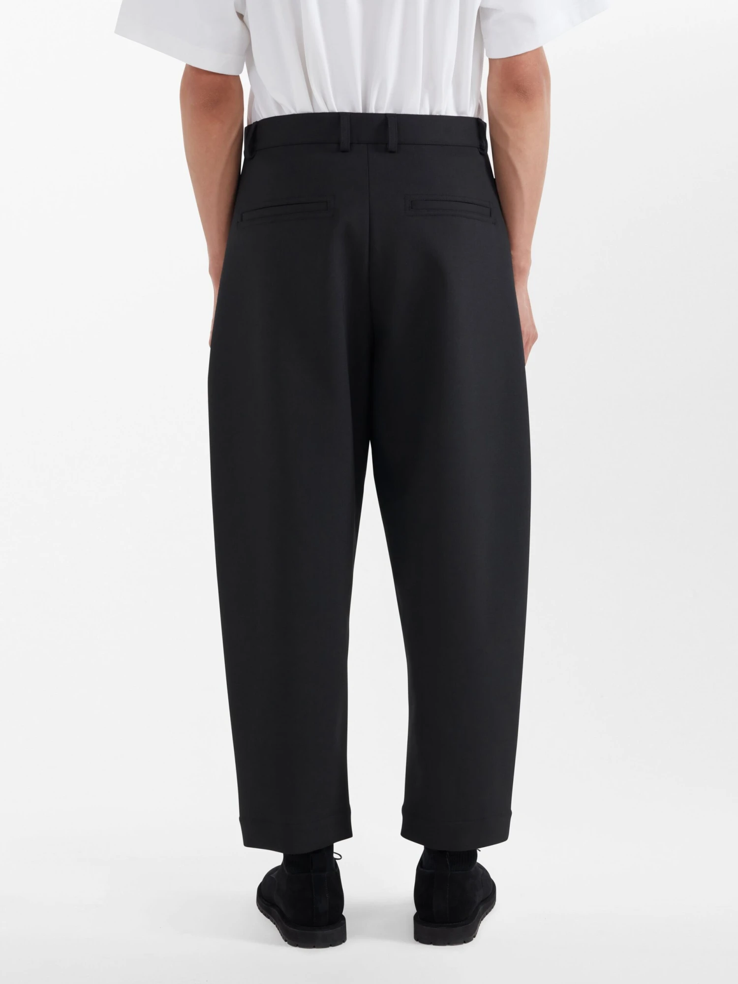Studio Nicholson Ezra Pant In Black 5 Studio Nicholson Ezra Pant In Black - Image 5