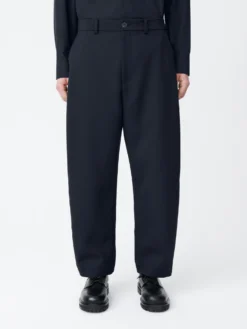 Studio Nicholson Ezra Pant In Darkest Navy 10 Studio Nicholson Ezra Pant In Darkest Navy -Studio Nicholson EZRASNM 1024DARKESTNAVY scaled