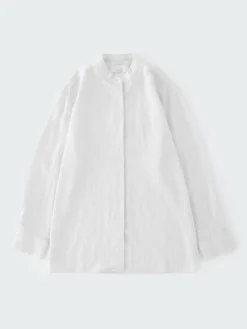 Studio Nicholson Faber Shirt In Black White 14 Studio Nicholson Faber Shirt In Black White -Studio Nicholson FABERSNW 1449CRINKLEFINESTRIPEBLACK WHITE 149821 FS c2780df2 9cfe 4cc8 b032 6e7c402a5787 scaled