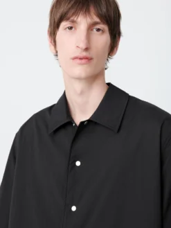 Studio Nicholson Feldt Shirt In Black 11 Studio Nicholson Feldt Shirt In Black -Studio Nicholson FELDTSNM 1153BLACK4 scaled