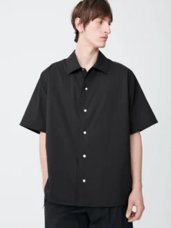 Studio Nicholson Feldt Shirt In Black 10 Studio Nicholson Feldt Shirt In Black -Studio Nicholson FELDTSNM 1153BLACK5 scaled