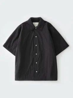 Studio Nicholson Feldt Shirt In Black 12 Studio Nicholson Feldt Shirt In Black -Studio Nicholson FELDTSNM 1153WATERREPELLENTNYLNBLACK 693 FS scaled