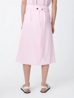 Studio Nicholson Foley Skirt In Miami Pink 15 Studio Nicholson Foley Skirt In Miami Pink -Studio Nicholson FOLEYSNW 1406TEXTUREDVISCOSEMIAMIPINK2 scaled