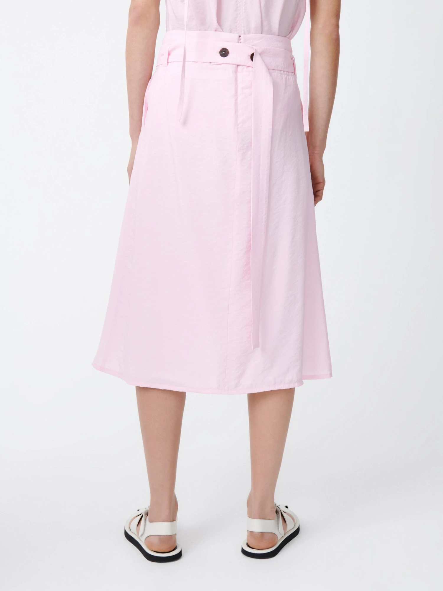 Studio Nicholson Foley Skirt In Miami Pink 6 Studio Nicholson Foley Skirt In Miami Pink - Image 6