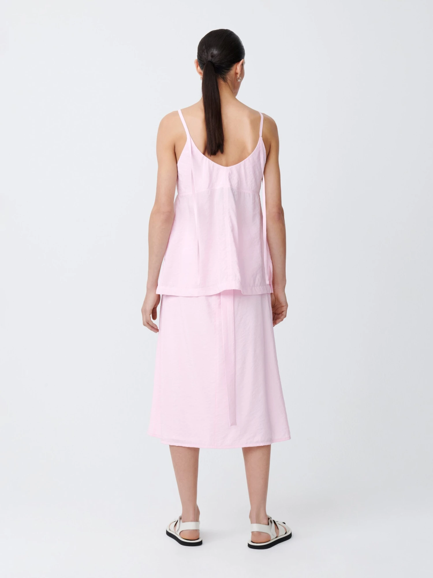 Studio Nicholson Foley Skirt In Miami Pink 4 Studio Nicholson Foley Skirt In Miami Pink - Image 4