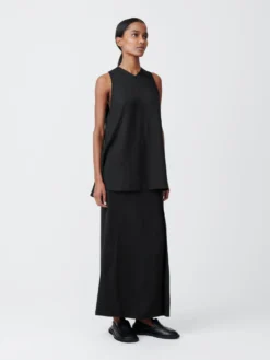 Studio Nicholson Forres Top In Black 9 Studio Nicholson Forres Top In Black -Studio Nicholson FORRESTOPBLACK2 scaled