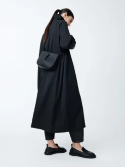 Studio Nicholson Fortuna Leather Bag In Black -Studio Nicholson FORTUNASN 743LeatherBaginBlack2 scaled