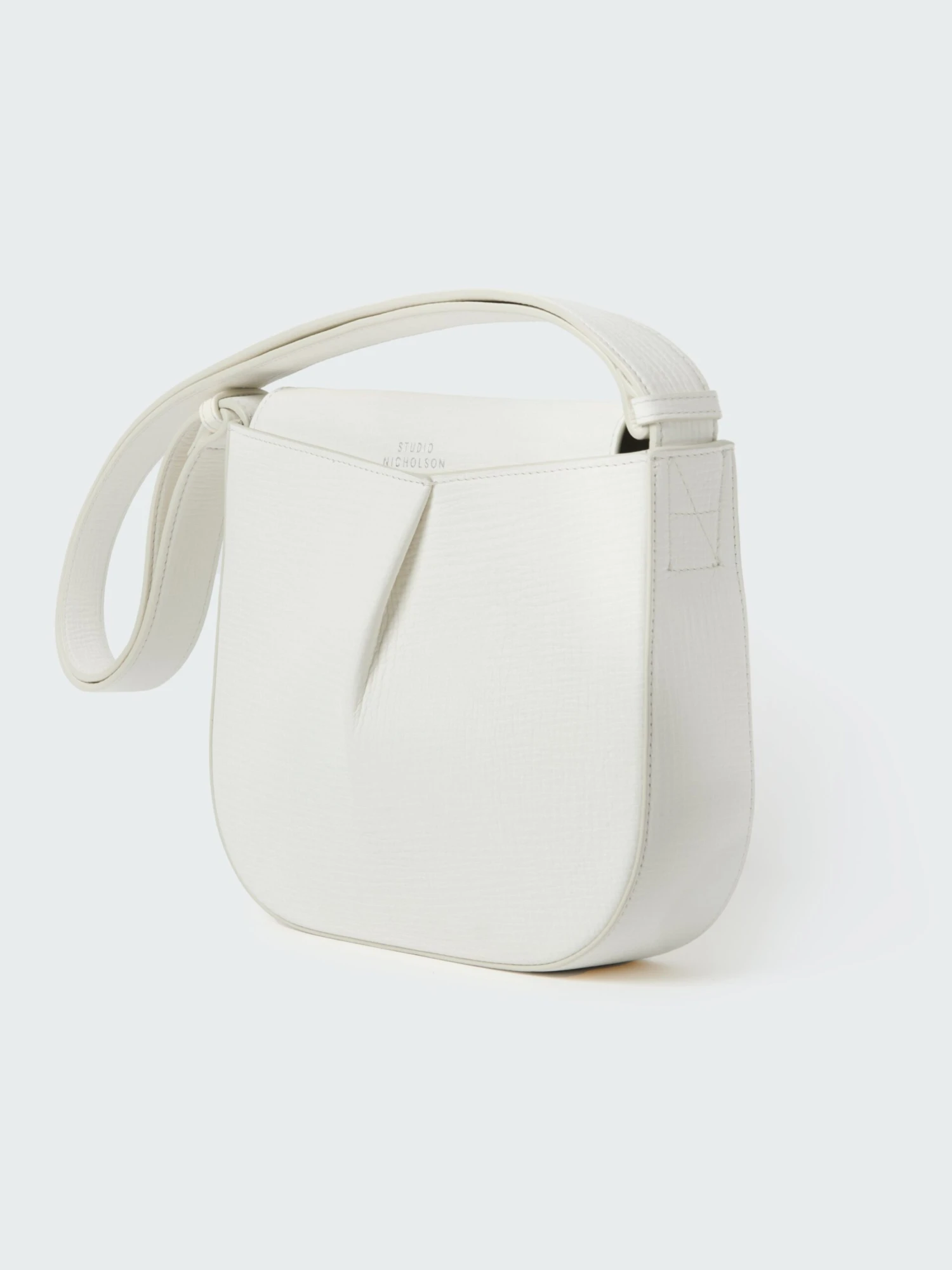 Studio Nicholson Fortuna Leather Bag In Parchment 4 Studio Nicholson Fortuna Leather Bag In Parchment - Image 4