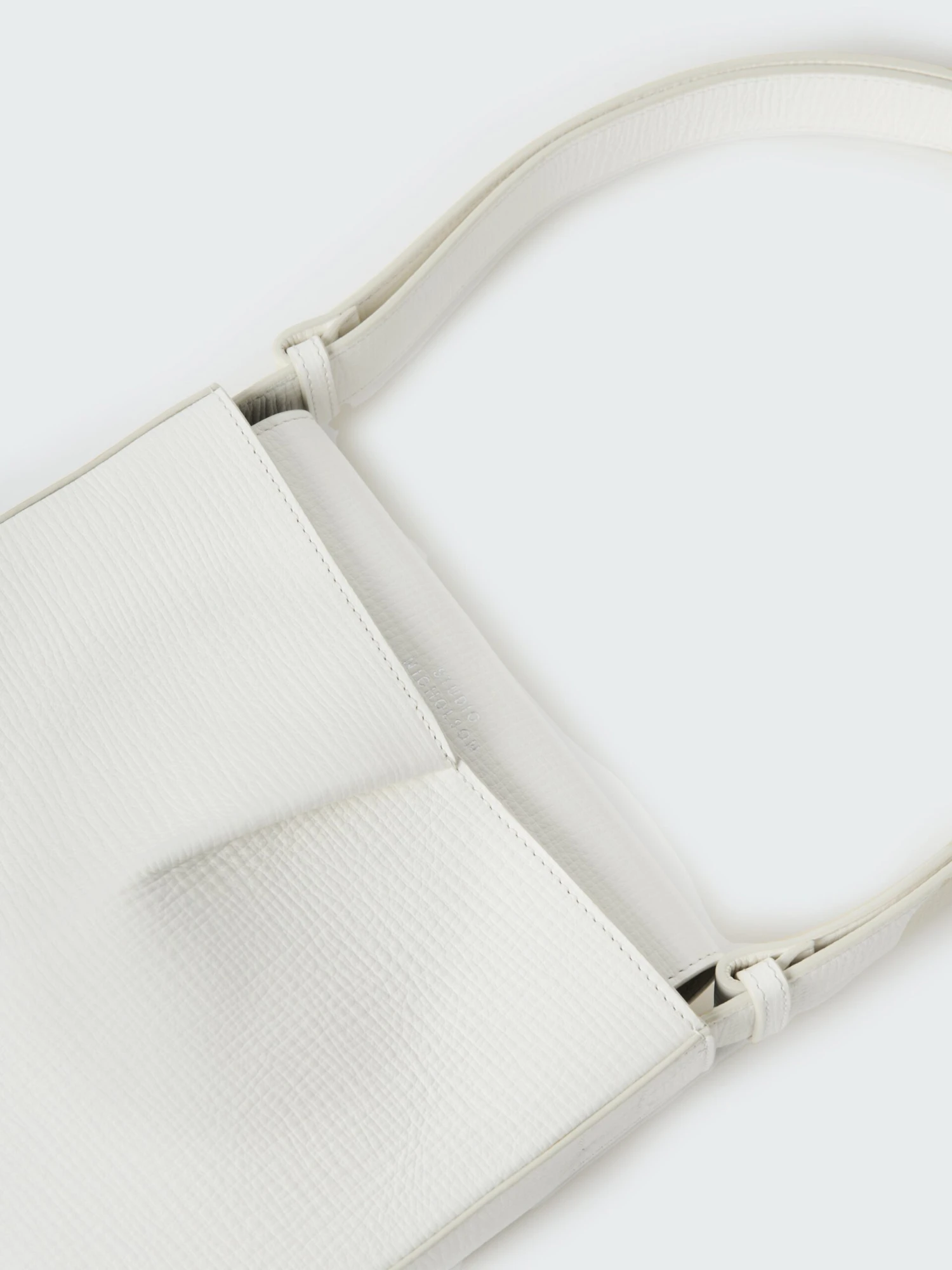 Studio Nicholson Fortuna Leather Bag In Parchment 6 Studio Nicholson Fortuna Leather Bag In Parchment - Image 6