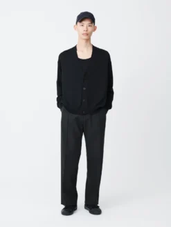 Studio Nicholson Frieze Knit In Darkest Navy