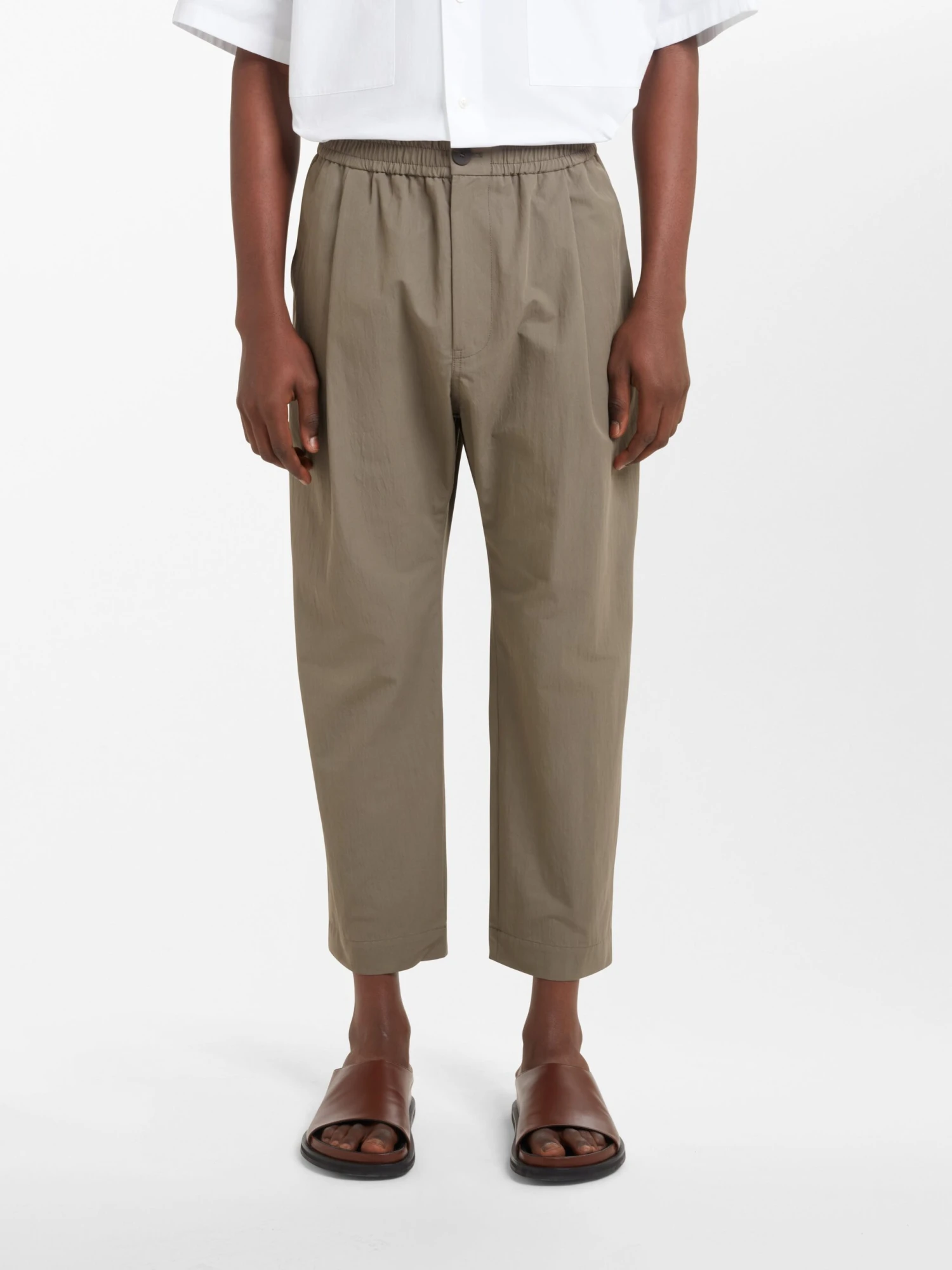 Studio Nicholson Gentile Pant In Fatigue 4 Studio Nicholson Gentile Pant In Fatigue - Image 4