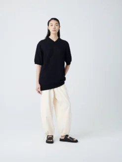 Studio Nicholson Gia Cotton Viscose Pant In Linen